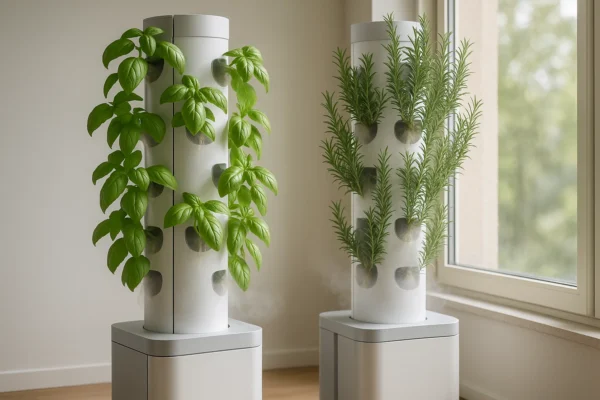 Nutrientes ideais para cultivo aeropônico de manjericão e alecrim