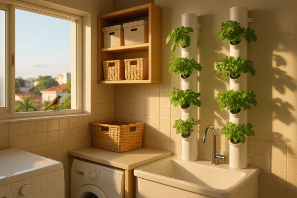 Vantagens de cultivar ervas frescas sem solo dentro de casa