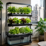 Aeroponia sustentável em apartamentos pequenos: economia de água, espaço e resíduos